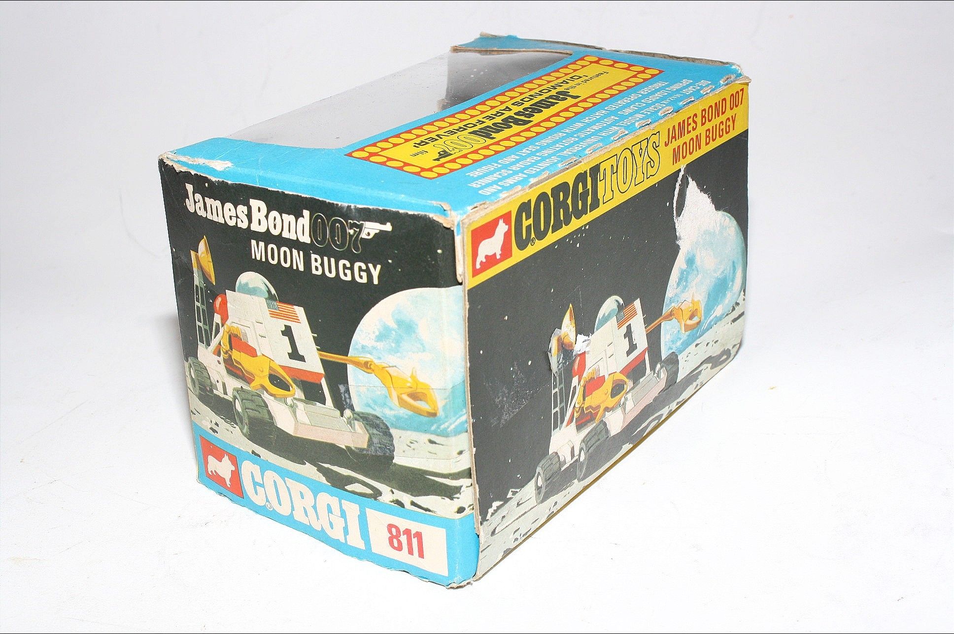 ミニカー Buzz Moon Buggy Corgi 811 James Bond Moon Buggy, VGC in Original Box | DB