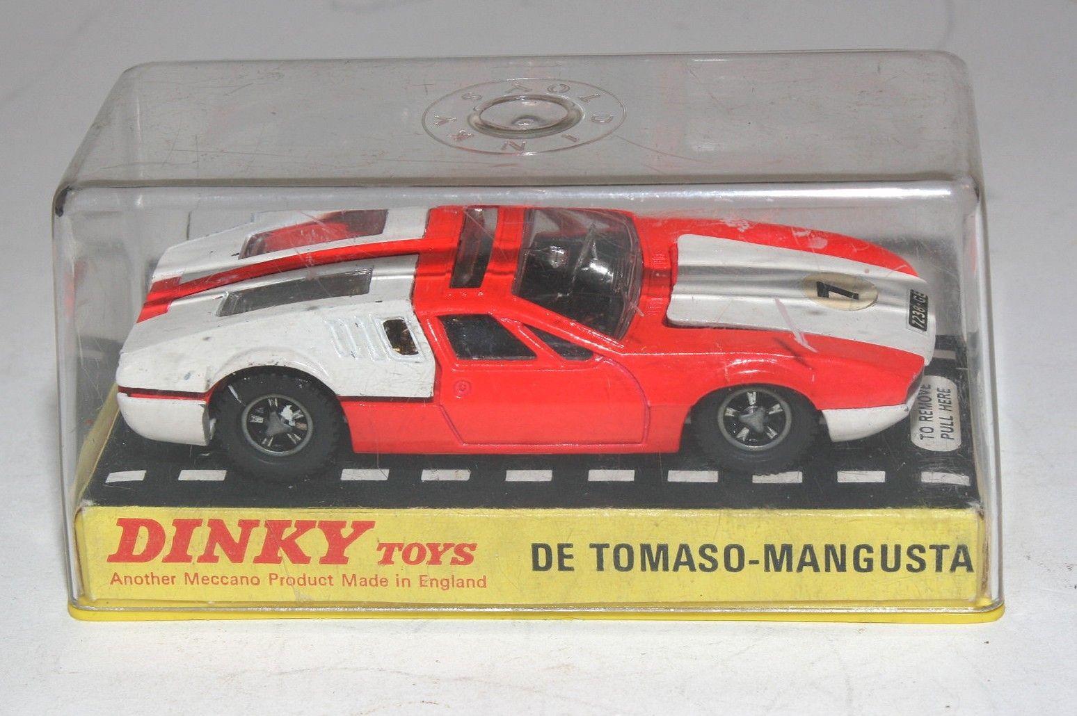 Dinky 131 Jaguar E-Type 2+2, VGC in Original Plastic Case