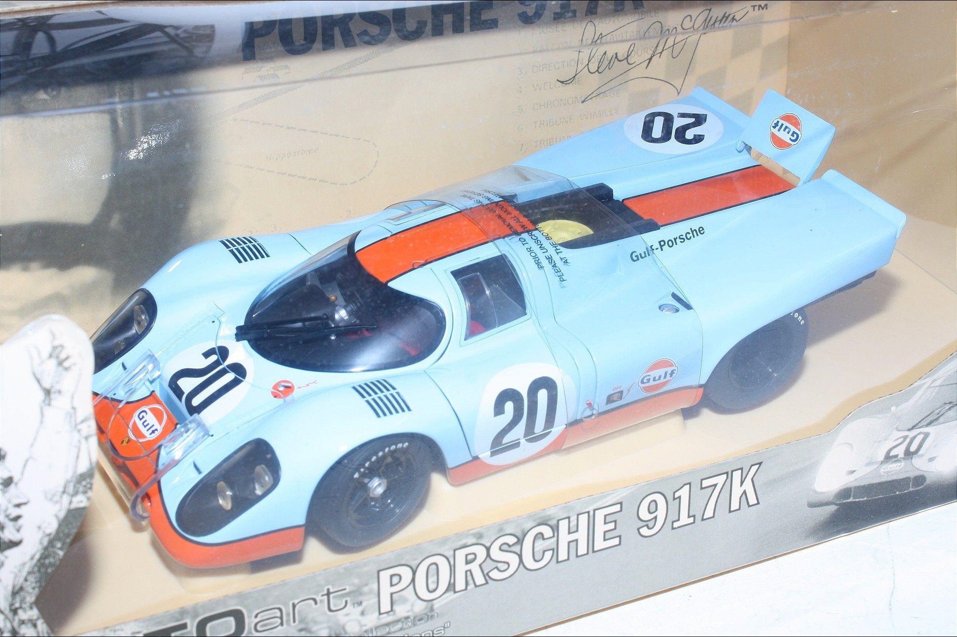 AutoArt 1/18 - Porsche 917K Steve McQueen Collection #20