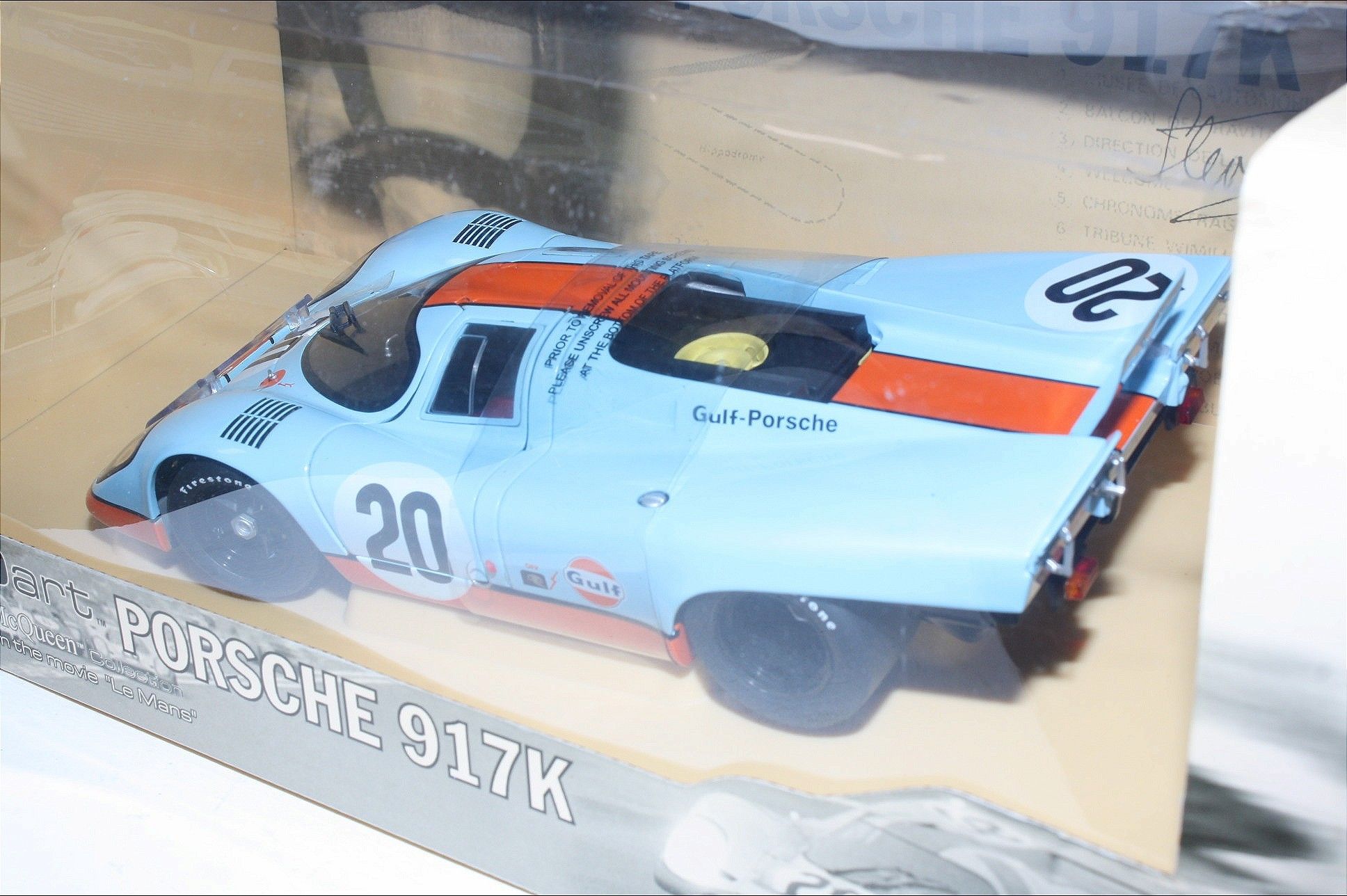 AutoArt 1/18 - Porsche 917K Steve McQueen Collection #20