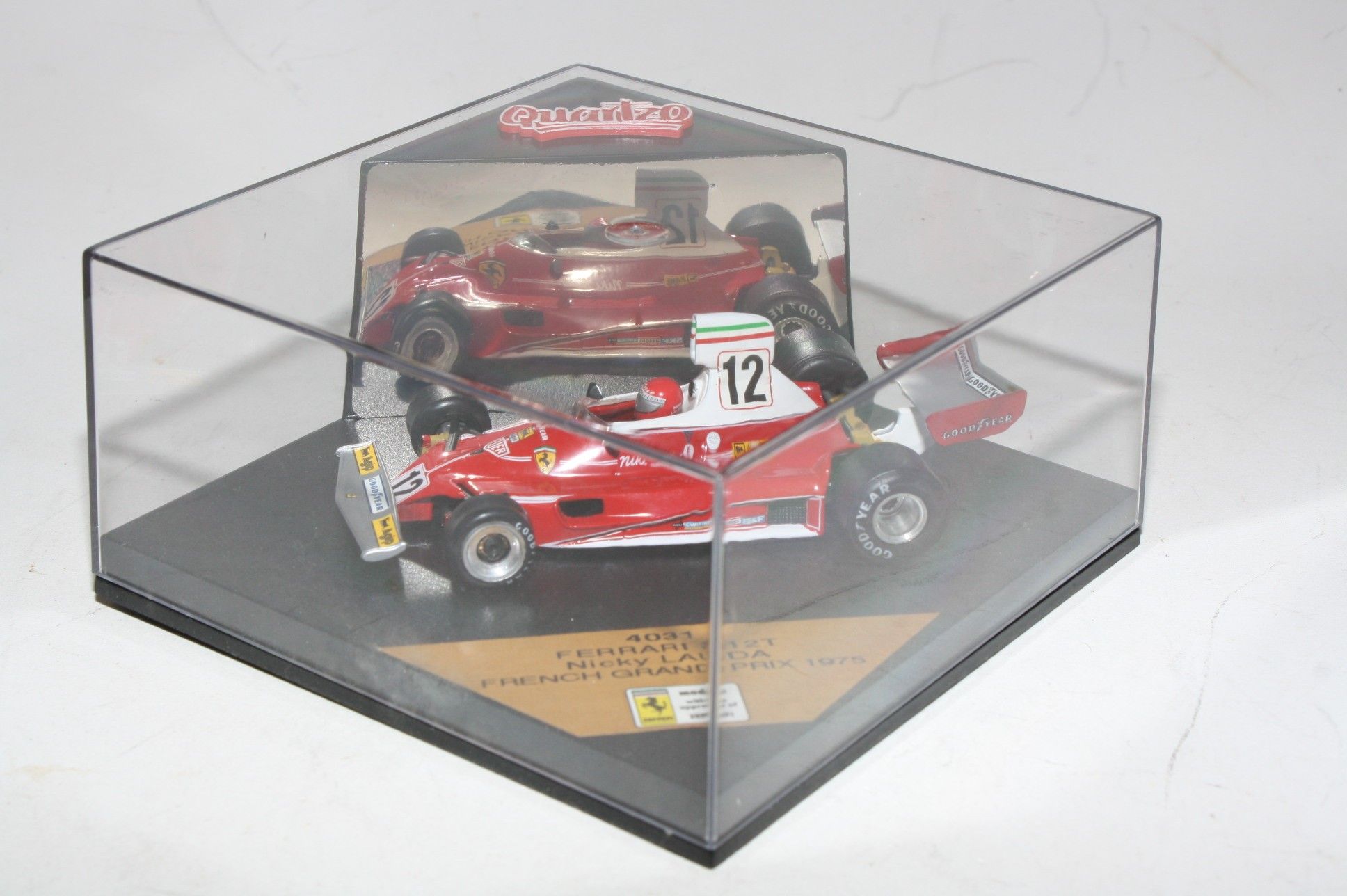 Limited Edition Quartzo 1:43 Scale Ferrari 312T Nicky Lauda French GP1975 |  DB Collectables
